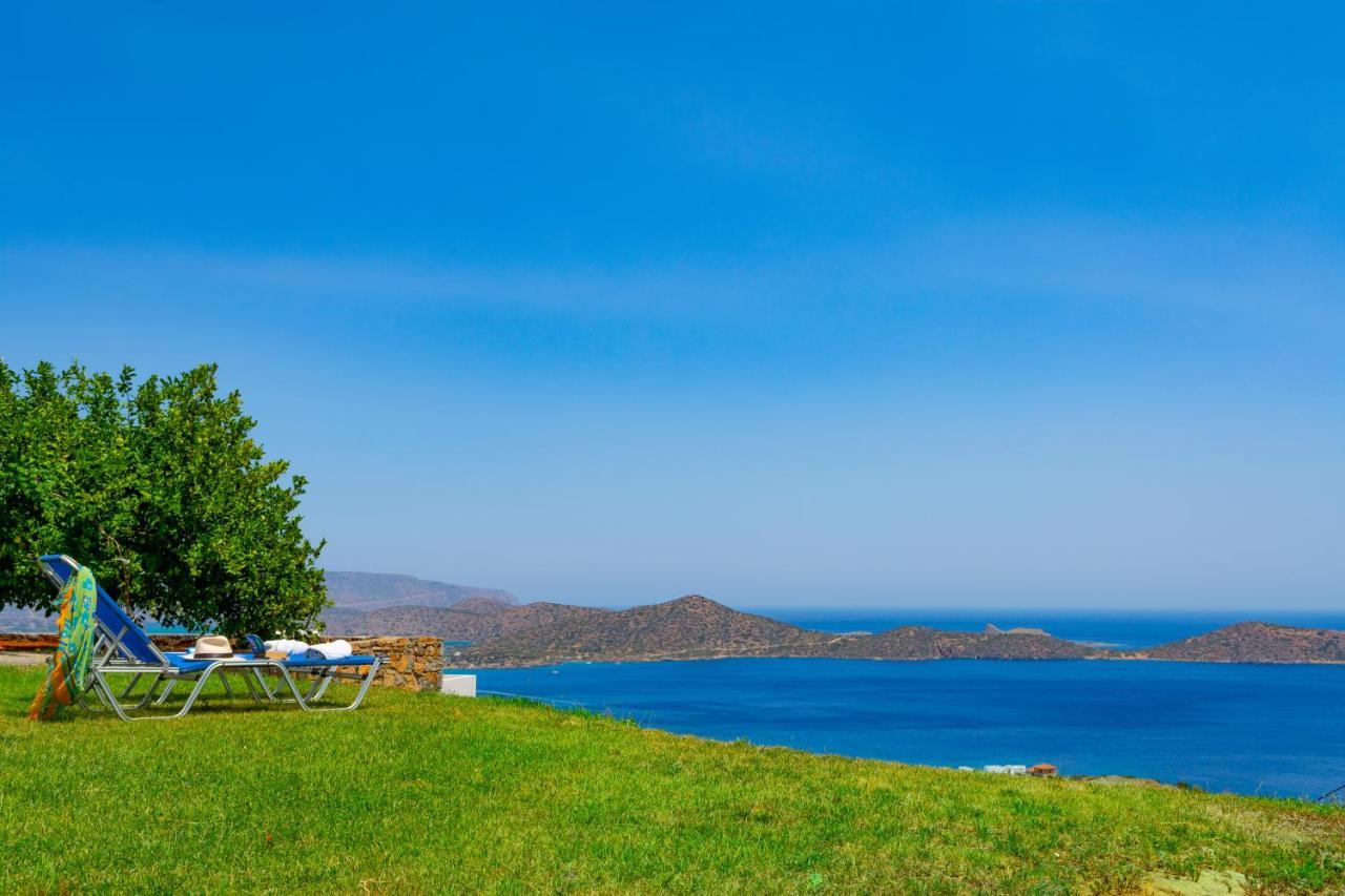 Aggeliki Stunning Elounda View Apartment エクステリア 写真
